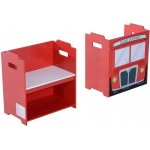 Masuta BUS  multifunctionala cu doua scaune si multiple spatii de depozitare